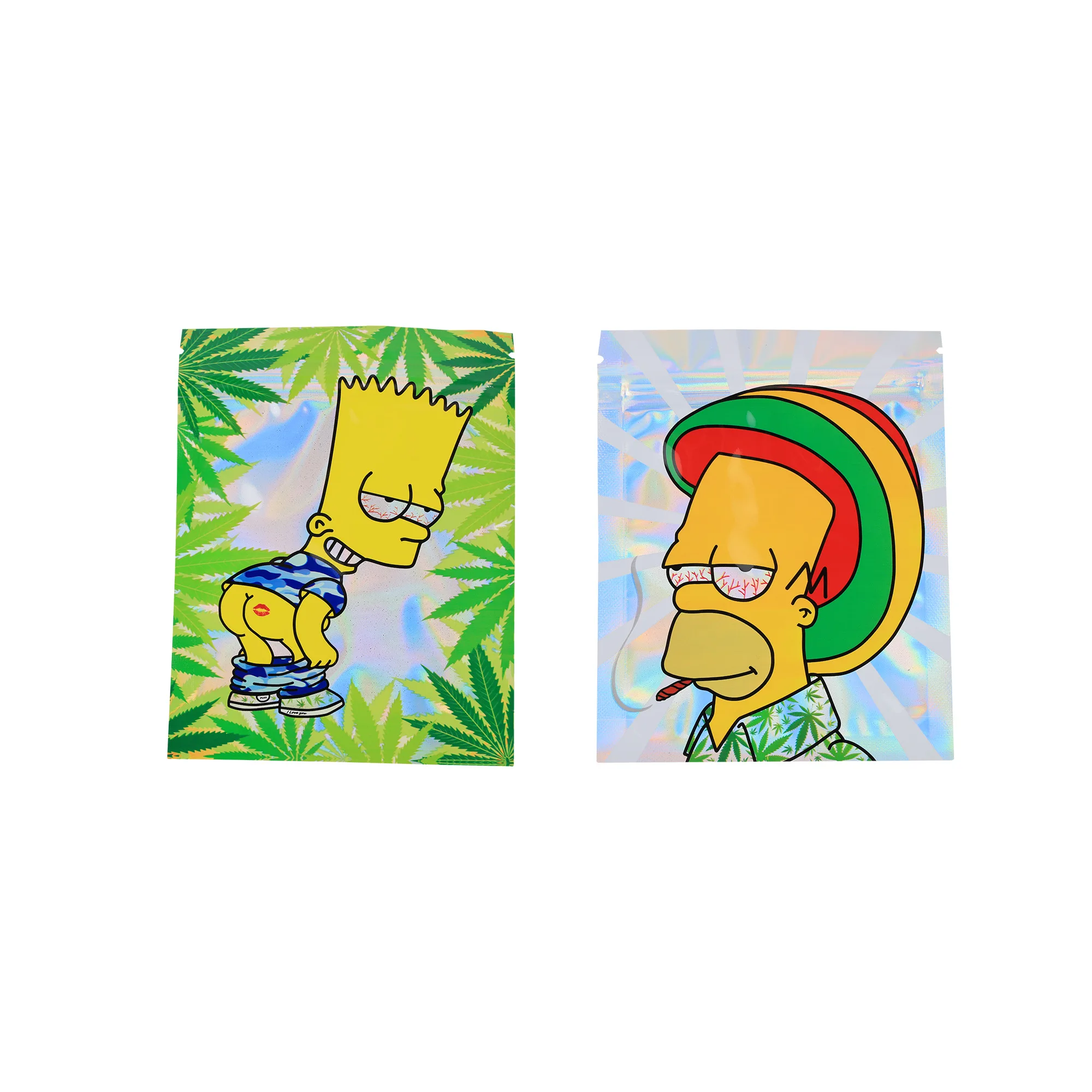 Bart Simpson Mylar Bags
