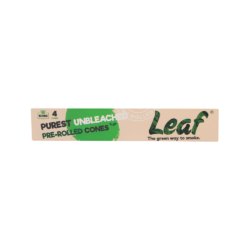 Leaf | Pre Rolled Cone | KS Unbleached | 4pcs