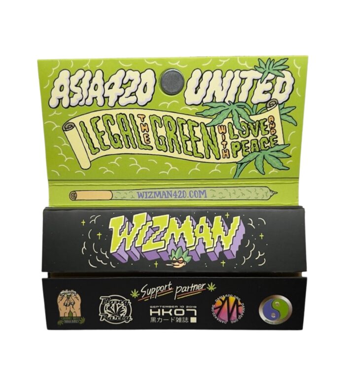 Wizman | Asia 420 United - KSS Rolling Paper w/ Tip | 15pcs