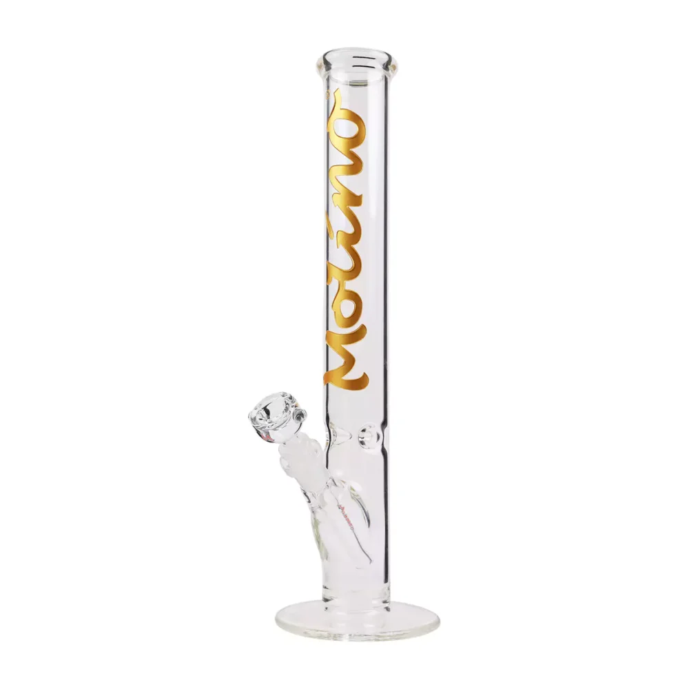MolinoGlass | Gold - Classic Cylinder Glass Bong | 5mm