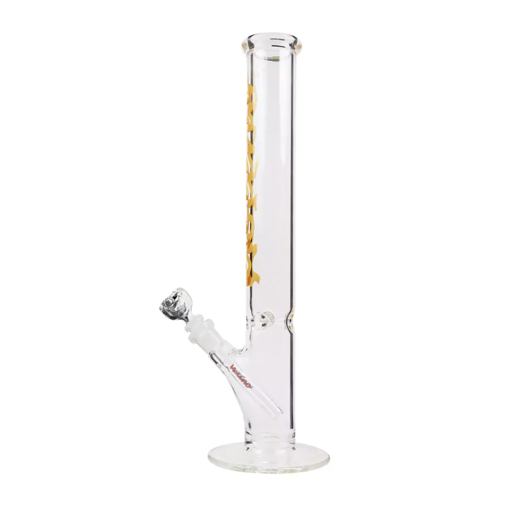 MolinoGlass | Gold - Classic Cylinder Glass Bong | 5mm - Image 2