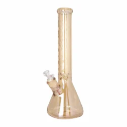 MolinoGlass | Golden - Medusa Beaker Glass Bong | 7mm