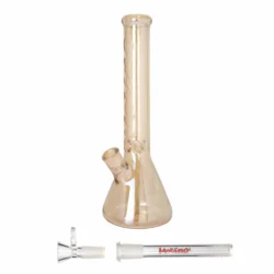 MolinoGlass | Golden - Medusa Beaker Glass Bong | 7mm - Image 5