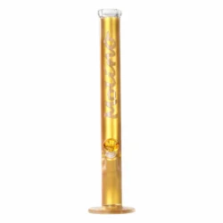 MolinoGlass | Gold Finger - Coated Cylinder Glass Bong | 7mm - Image 3