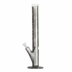 MolinoGlass | Silver Haze - Coated Cylinder Glass Bong | 7mm - Image 2