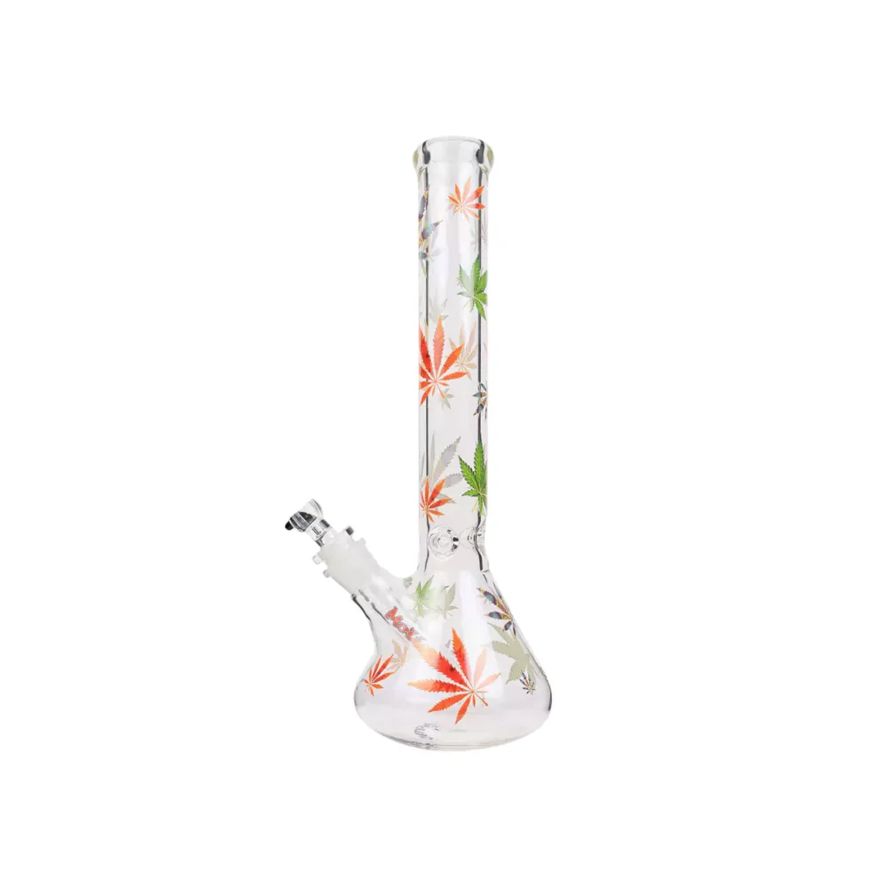 MolinoGlass | Multi Leaves - Beaker Glass Bong | 7mm - Image 3