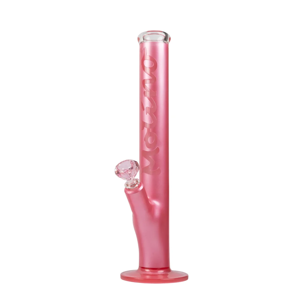 MolinoGlass | Pink Panther - Coated Cylinder Glass Bong | 7mm