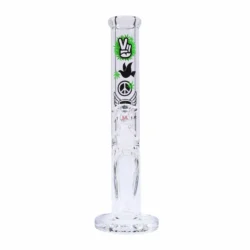MolinoGlass | Misses Red - Cylinder Glass Bong | 9mm - Image 3