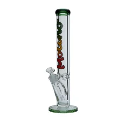 MolinoGlass | Rasta - Cylinder Glass Bong | 9mm