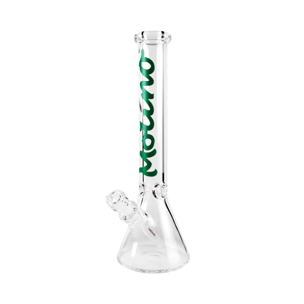 MolinoGlass | Green - Beaker Glass Bong | 9mm