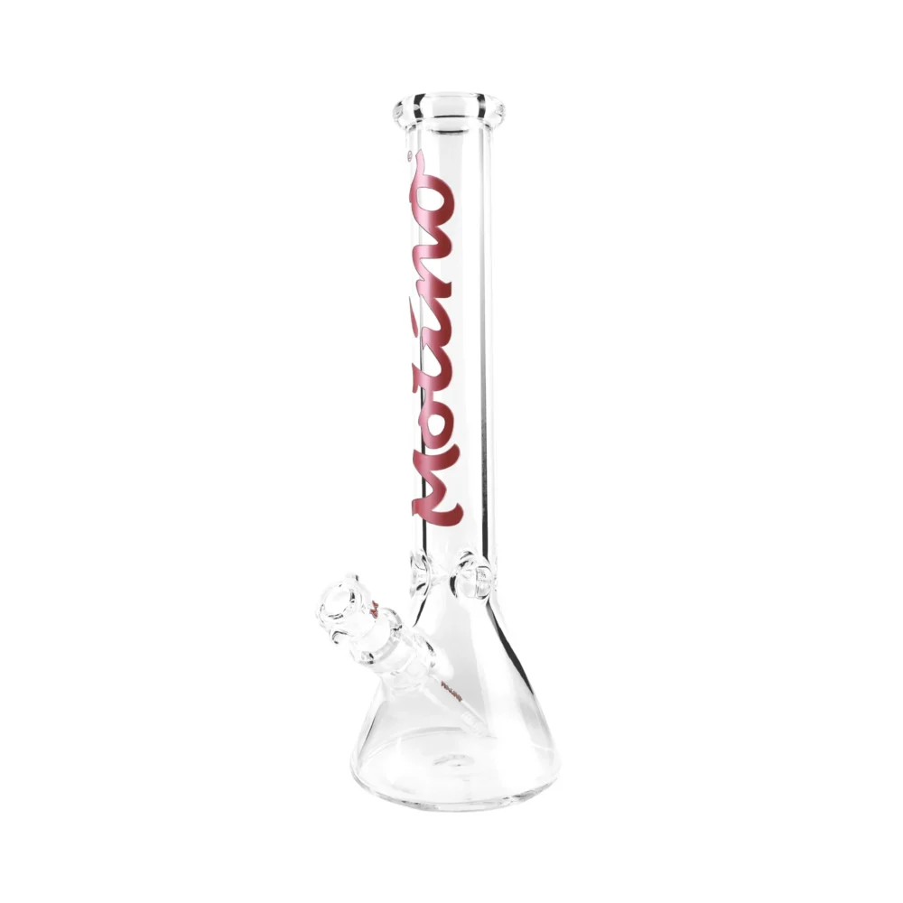MolinoGlass | Pink - Beaker Glass Bong | 9mm