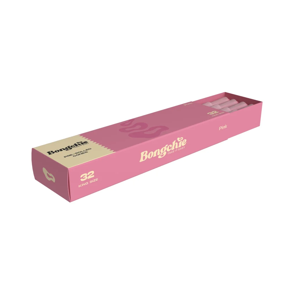 Bongchie | Pink - KS Pre Rolled Cone | 32pcs