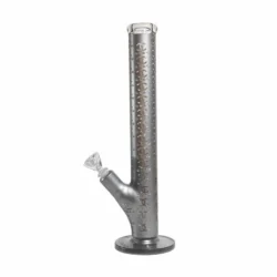 MolinoGlass | Silver Chanel - Coated Glass Bong | 5mm - Image 2