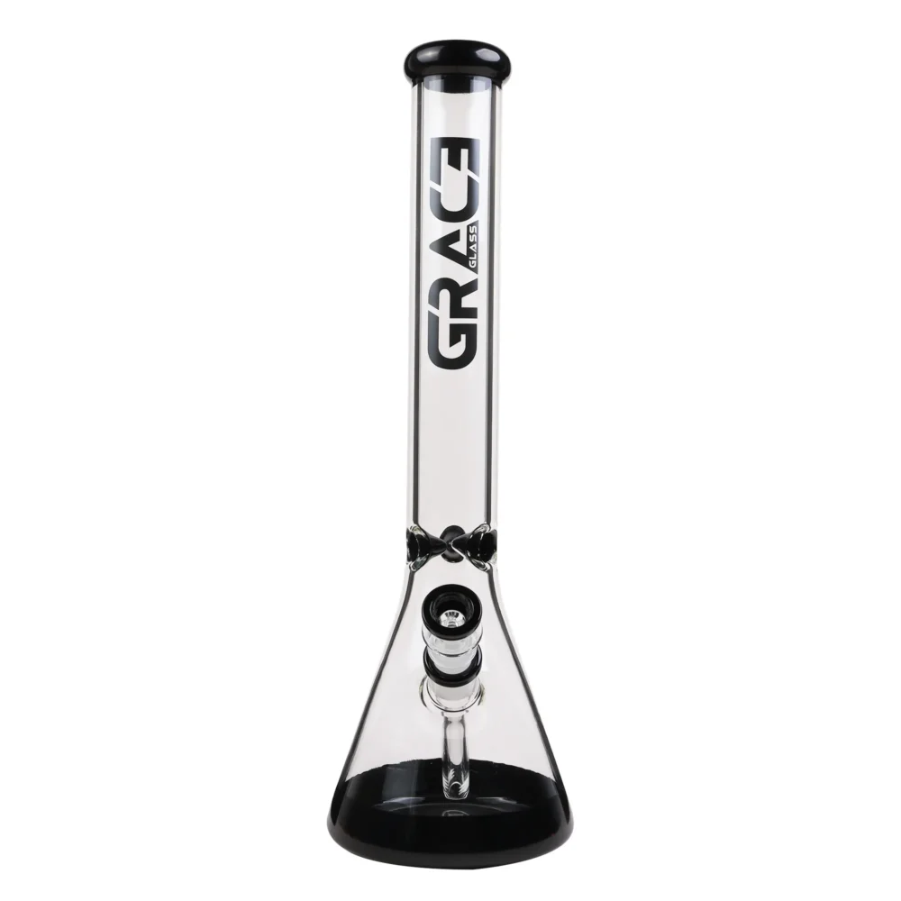 Grace | Black - Classic Beaker Glass Bong - Image 2