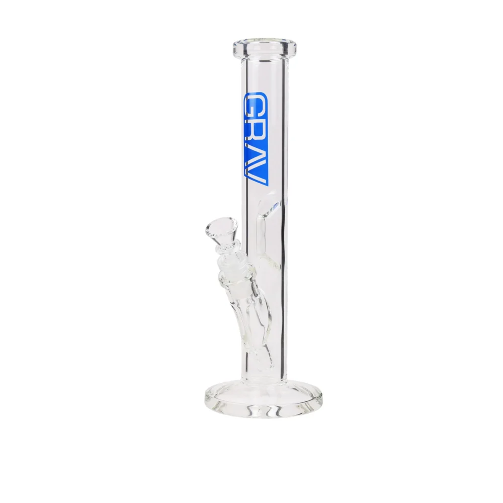 Grav | Blue - Classic Cylinder Glass Bong
