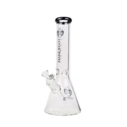 Hanuman | Black Mouth Beaker - Glass Bong