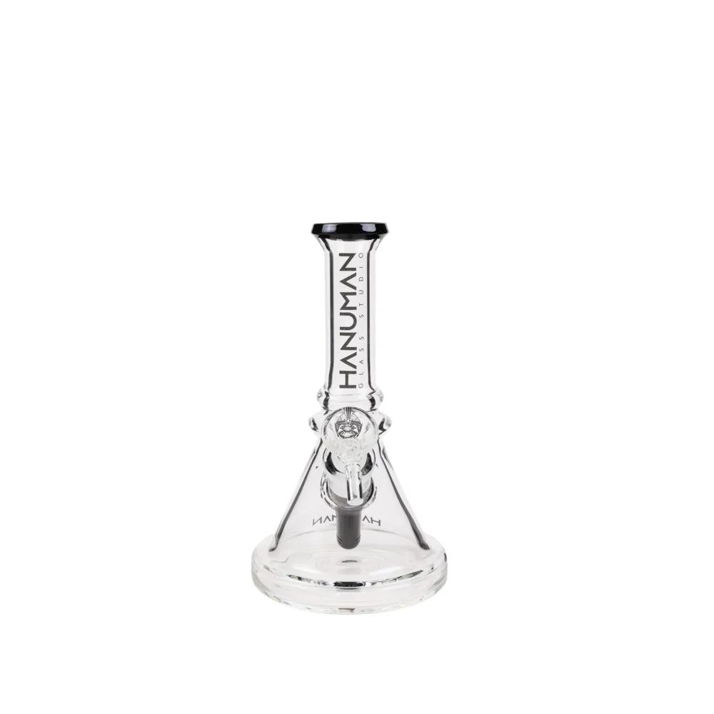 Hanuman | Black Mini Beaker - Glass Bong - Image 3