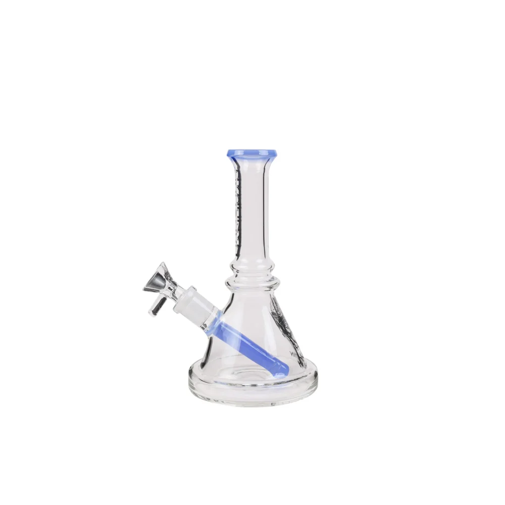 Hanuman | Blue Mini Beaker - Glass Bong - Image 4