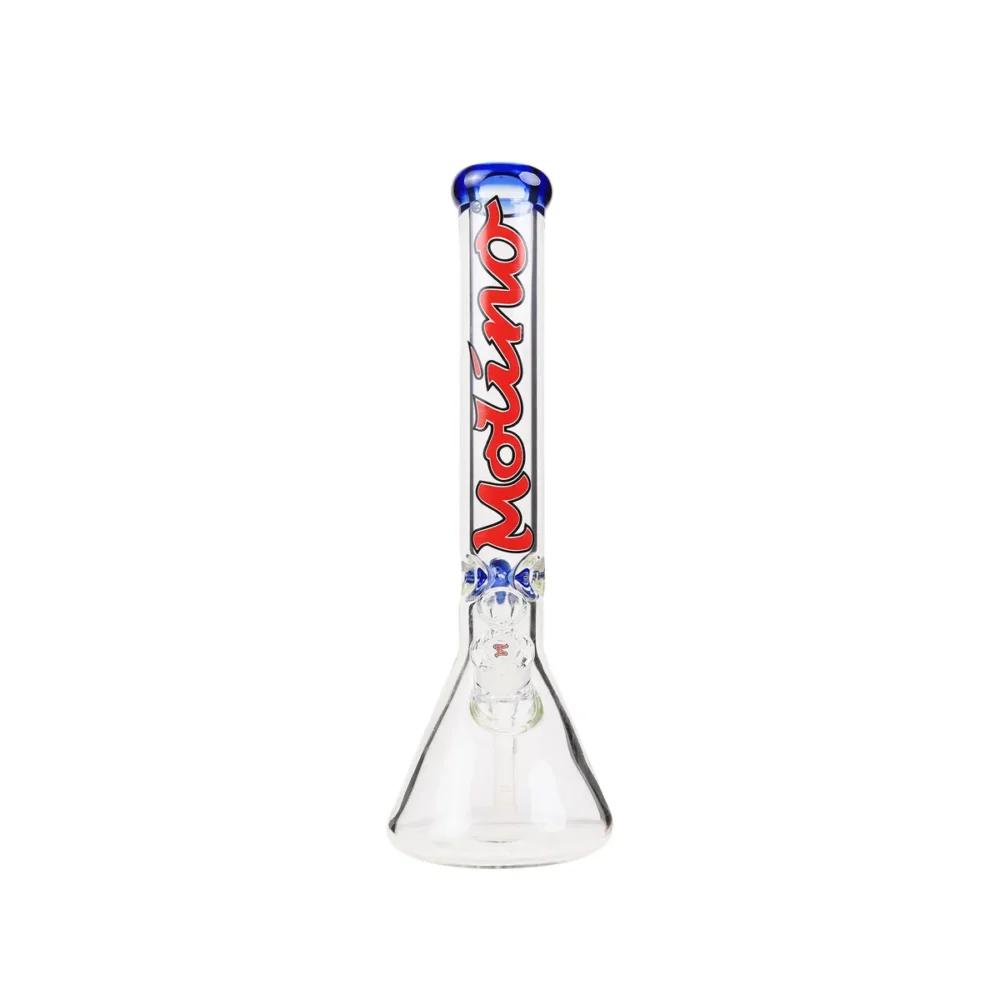 MolinoGlass | LC1 Blue - Beaker Glass Bong - Image 3