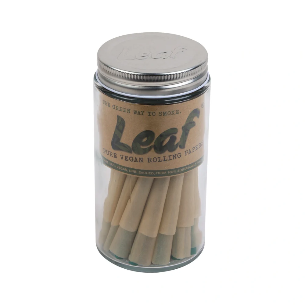 Leaf | Pre Rolled Cone | KS Unbleached | 50pcs