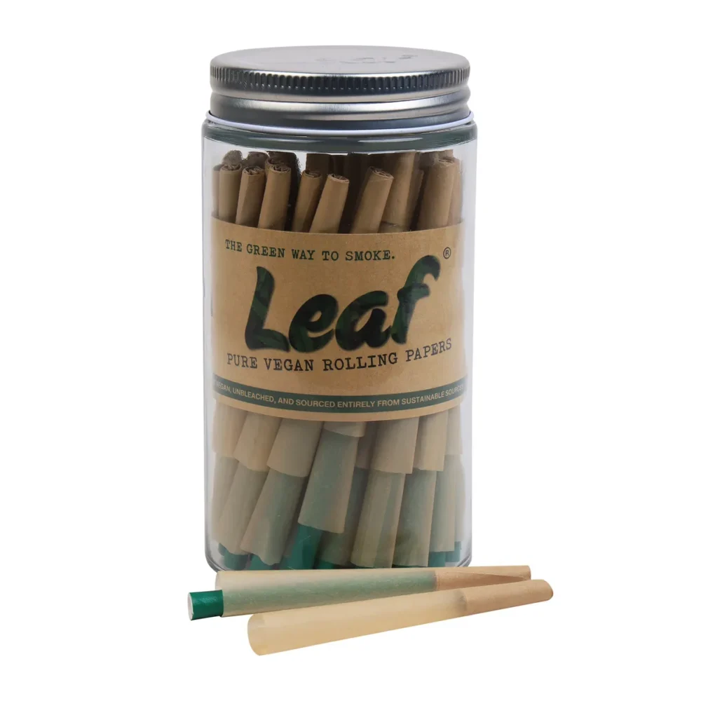 Leaf | Pre Rolled Cone | KS Unbleached | 40pcs - Image 2
