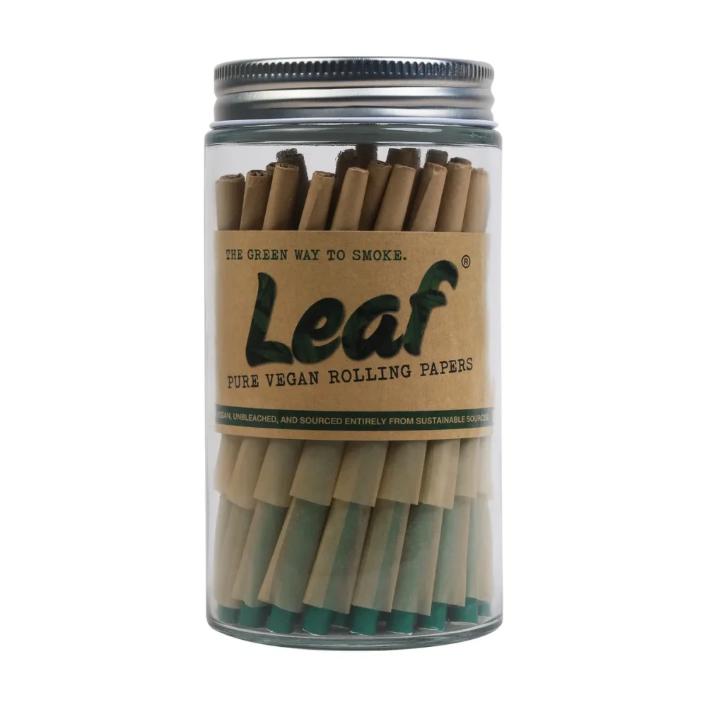 Leaf | Pre Rolled Cone | KS Unbleached | 40pcs - Image 3
