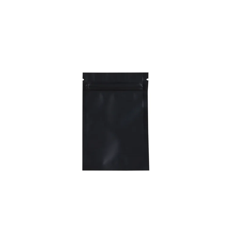 Black - Small - Mylar Ziplock