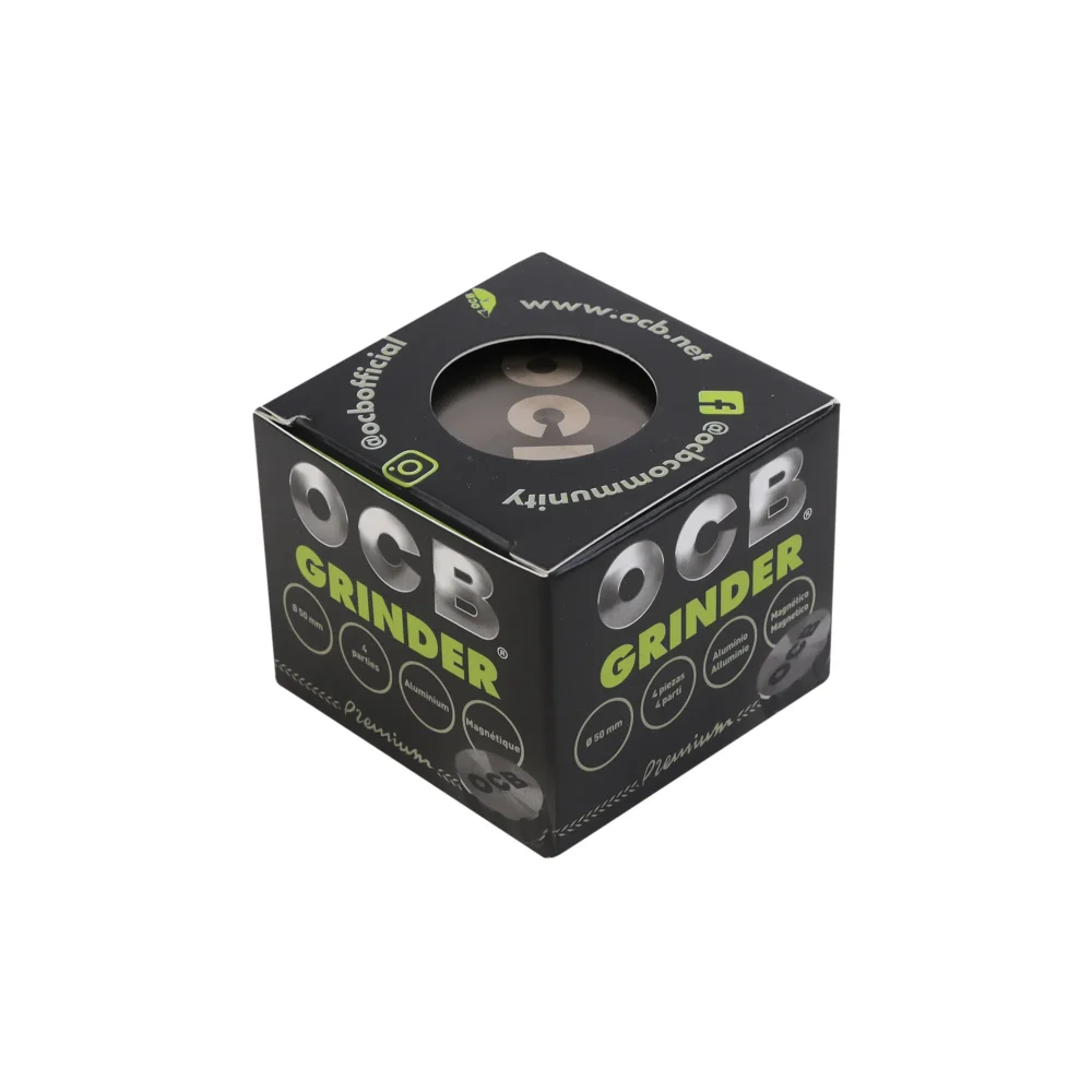 OCB | 50mm Anthracite - Aluminium Grinder - Image 3