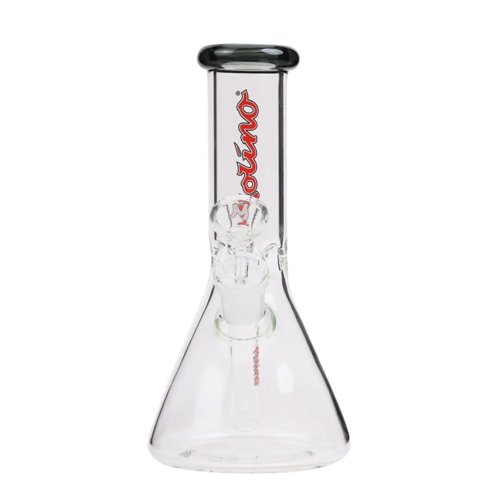 MolinoGlass | Tiny Gray - Beaker Glass Bong - Image 3