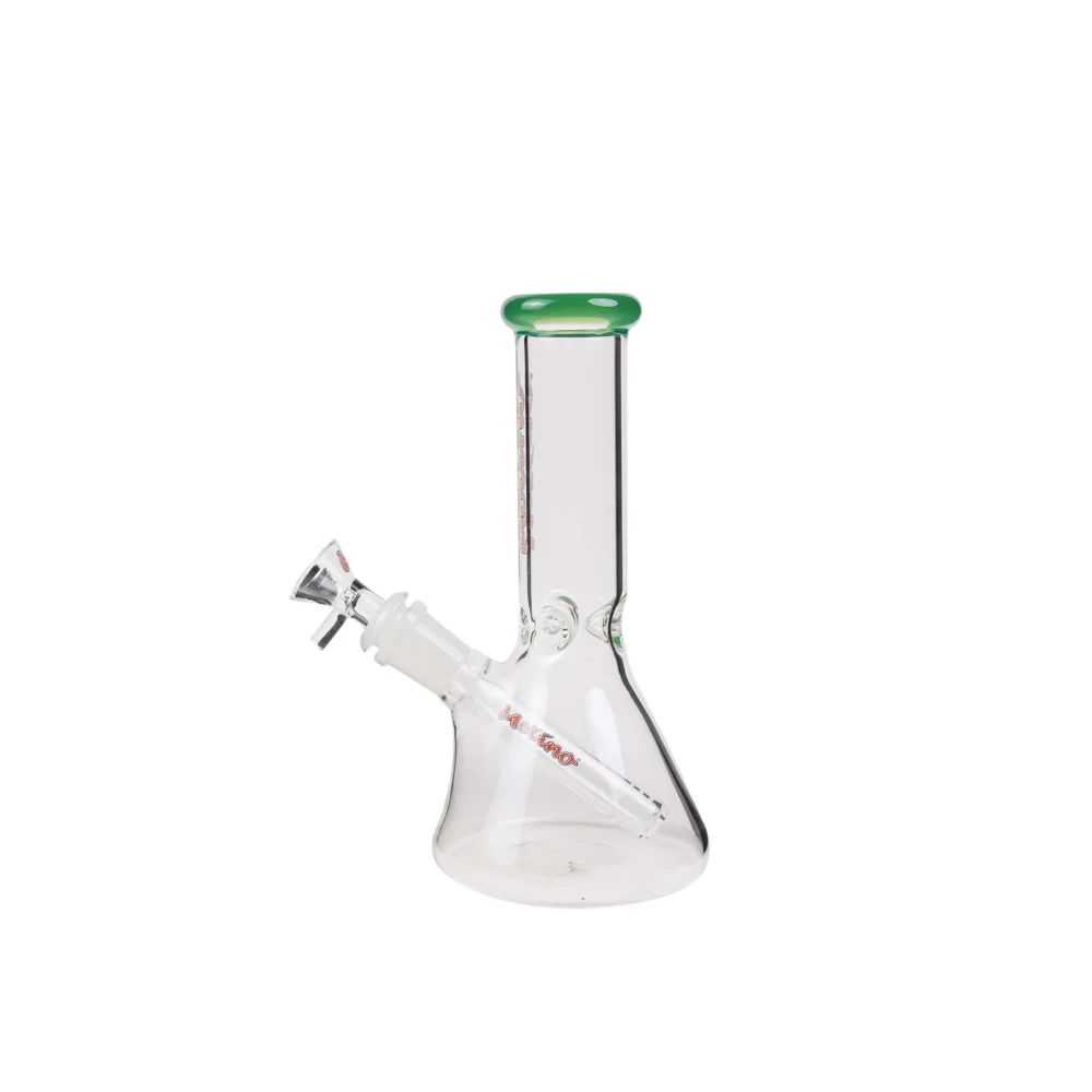 MolinoGlass | Tiny Jade Green - Beaker Glass Bong - Image 2