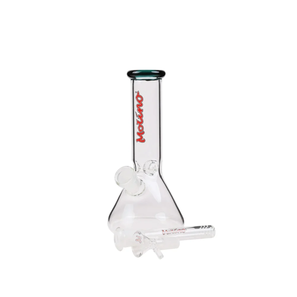 MolinoGlass | Tiny Lake Green - Cylinder Glass Bong - Image 4