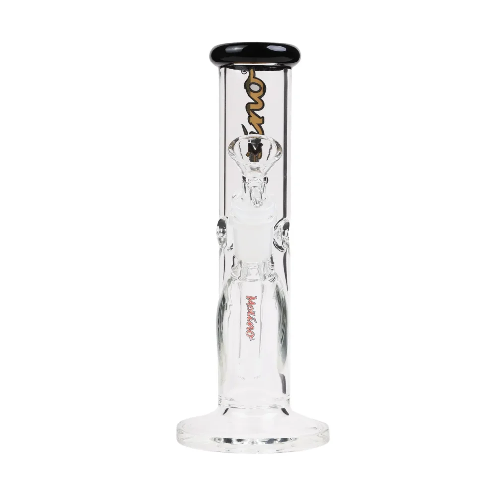 MolinoGlass | Tiny Golden Black - Cylinder Glass Bong - Image 3