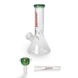 MolinoGlass | Jade Green - Beaker Glass Bong - Image 4
