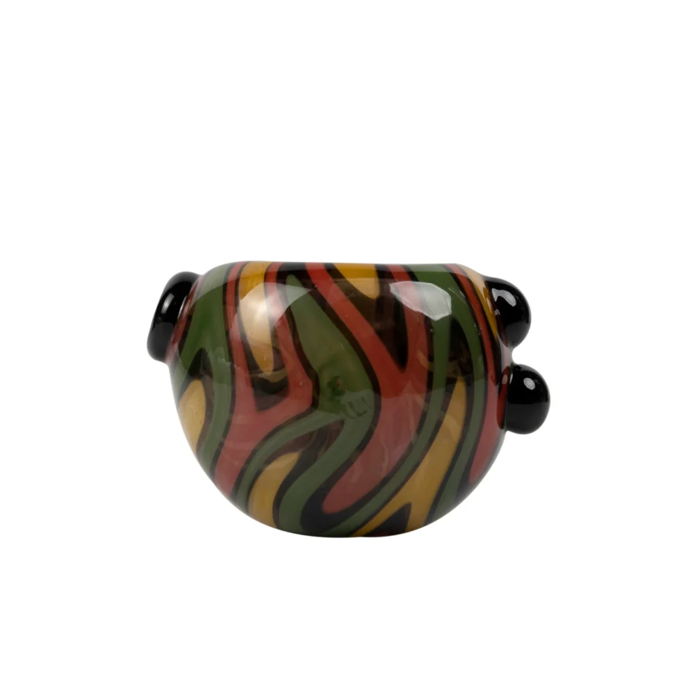 MolinoGlass | Rasta - Glass Pipe - Image 4