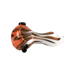 MolinoGlass | Orange White - Glass Pipe