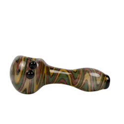MolinoGlass | Rasta Hurricane - Glass Pipe - Image 2