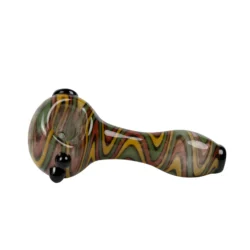 MolinoGlass | Rasta Hurricane - Glass Pipe