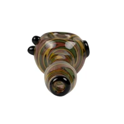MolinoGlass | Rasta Hurricane - Glass Pipe - Image 3