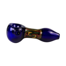 MolinoGlass | Blue Rasta - Glass Pipe - Image 2