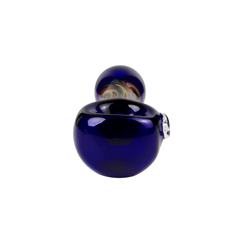 MolinoGlass | Blue Rasta - Glass Pipe - Image 3