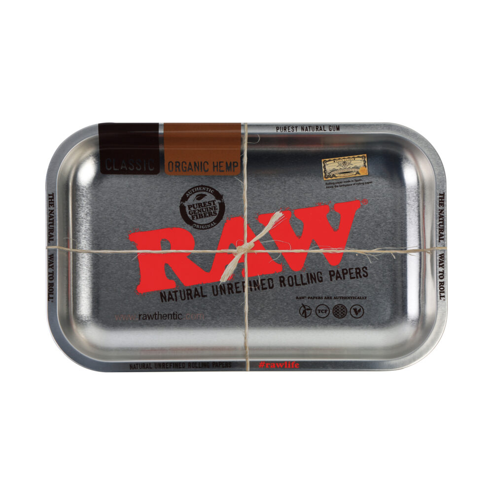 RAW | Silver - Rolling Tray | Small