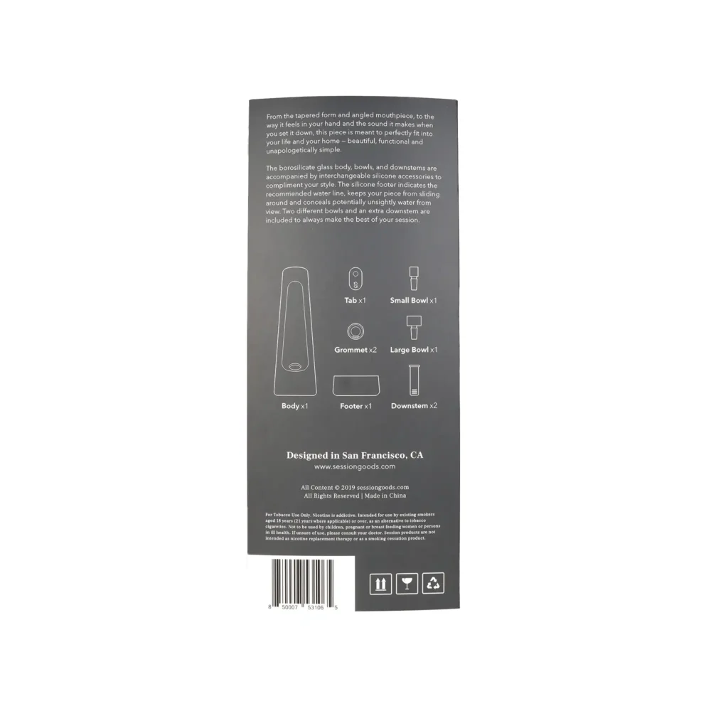 Session | Charcoal - Glass Bong - Image 9