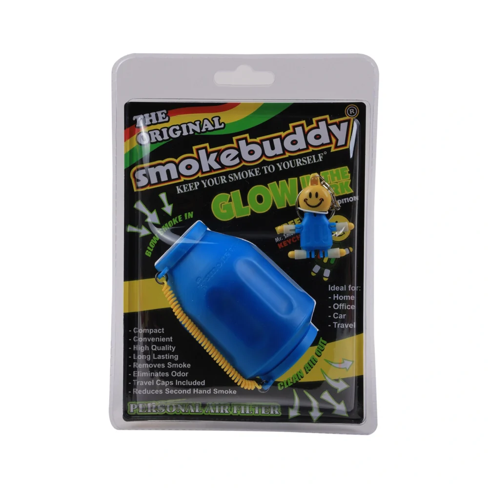 Smoke Buddy | GID Blue - Smoke Filter