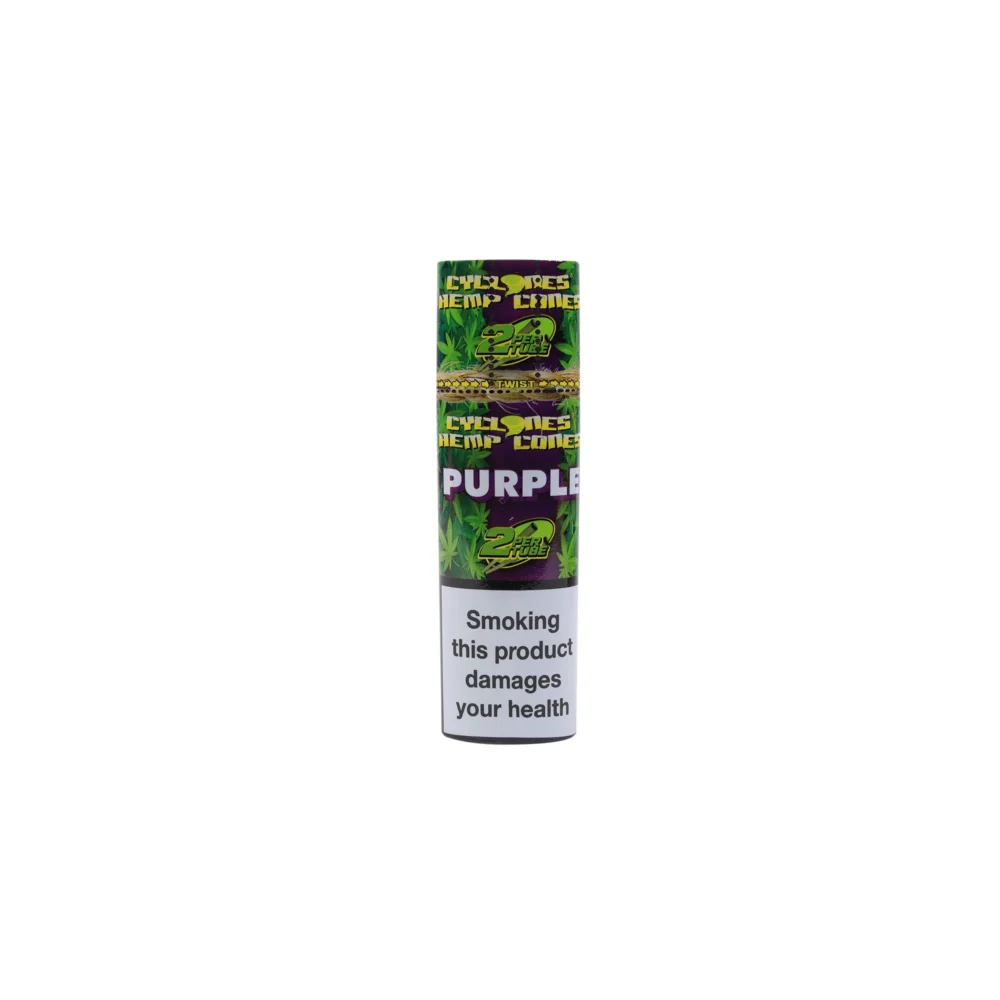 Cyclones | Purple - 2 Hemp Cones