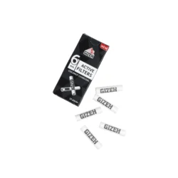 Gizeh | 6mm - Active Carbon Filter - Black x10 - Image 2