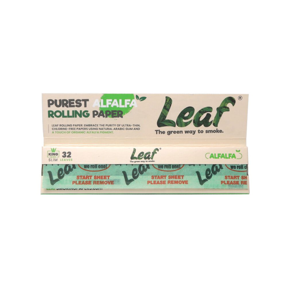 Leaf | Organic Alfalfa Rolling Paper | KingSizeSlim - Image 2