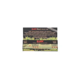 RAW | Black Organic - 1 1/4 Rolling Paper - Image 2