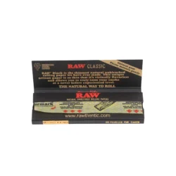 RAW | Black Classic - Single Wide Rolling Paper - Image 2