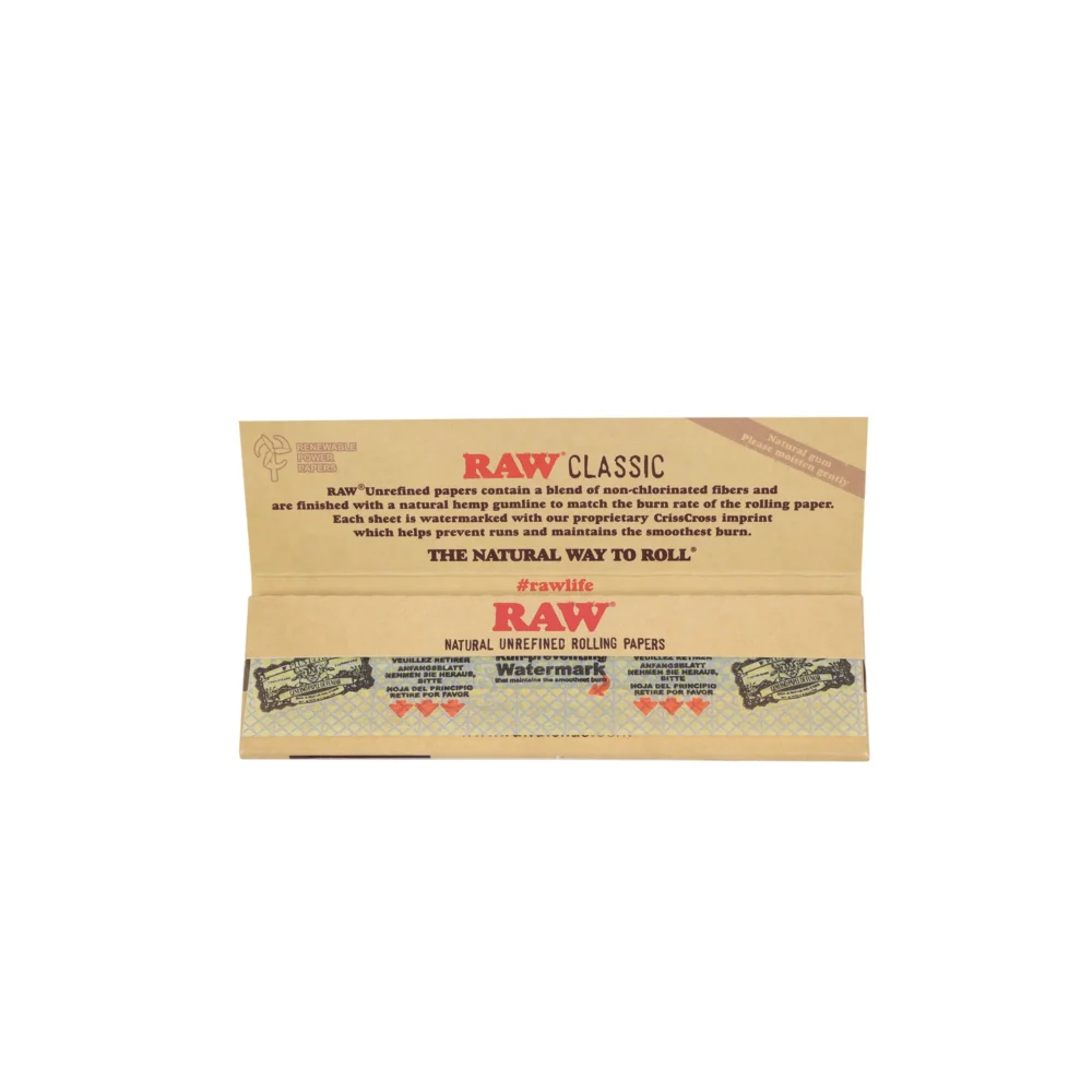 RAW | Classic - KSS Rolling Paper | 50pcs - Image 2