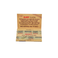 RAW | Classic Single Wide Double Window Rolling Paper - Image 2
